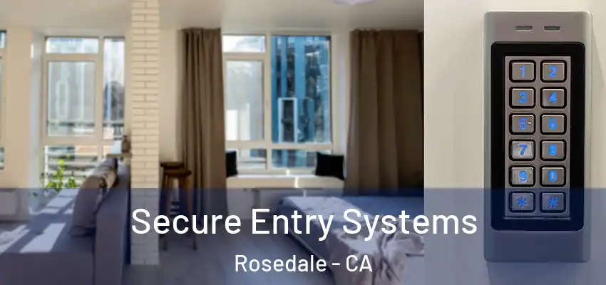 Secure Entry Systems Rosedale - CA